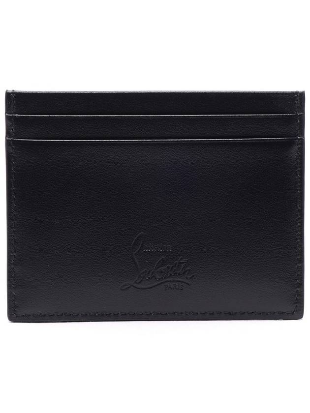 Kios Spike Card Wallet Black - CHRISTIAN LOUBOUTIN - BALAAN 5