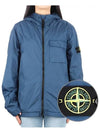 Stone Kids Waffen Patch One Pocket Hooded Jacket Blue 781640233 V0027 14A Can be worn by adults - STONE ISLAND - BALAAN 2