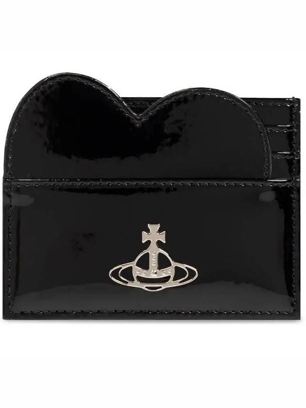 ORB Heart Card Wallet Black 5403000AW L001O N403 Other 1044045 - VIVIENNE WESTWOOD - BALAAN 1