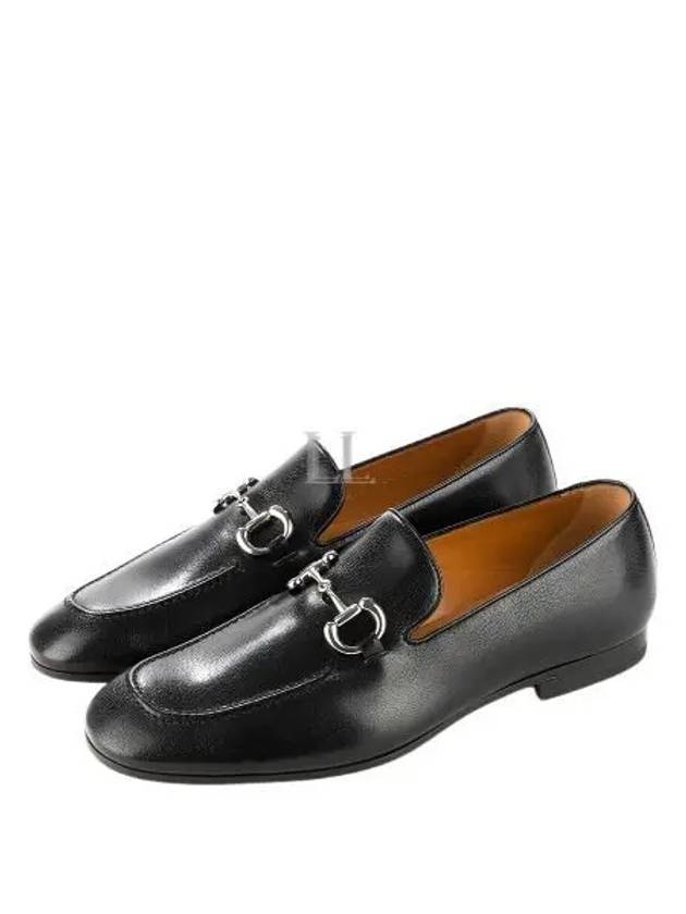 Horsebit Leather Loafers Black - GUCCI - BALAAN 2