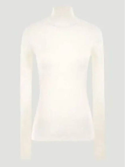 Woolen Turtleneck White - BOTTEGA VENETA - BALAAN 2