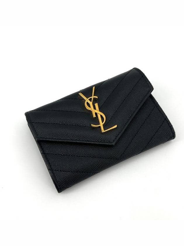 Envelope gold card wallet 414404 - SAINT LAURENT - BALAAN 2