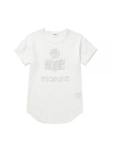 Isabel Marant 24 KOLDI TS0004FA A1N10E 20WH Coldy Short Sleeve T Shirt - ISABEL MARANT - BALAAN 1