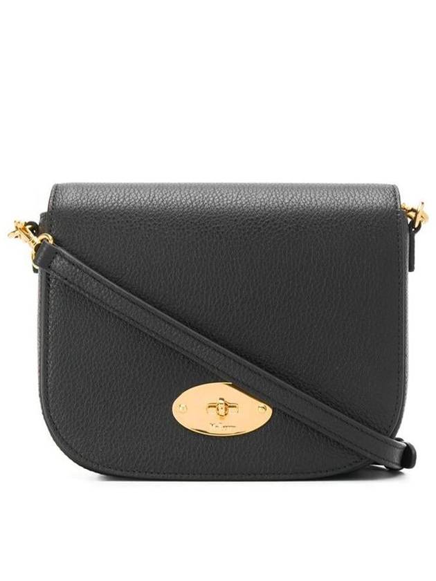 Darley Satchel Classic Grain Small Cross Bag Black - MULBERRY - BALAAN 2