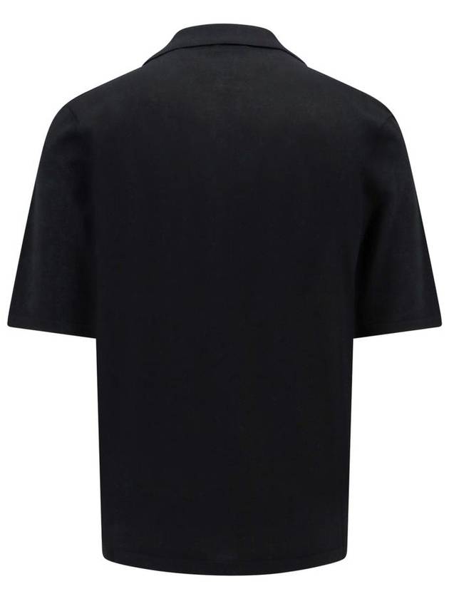 24 ss RESPONSIBLE Wool Polo Shirt WITH TON SUR TON Monogram 778950Y75YW1000 B0651012421 - SAINT LAURENT - BALAAN 3