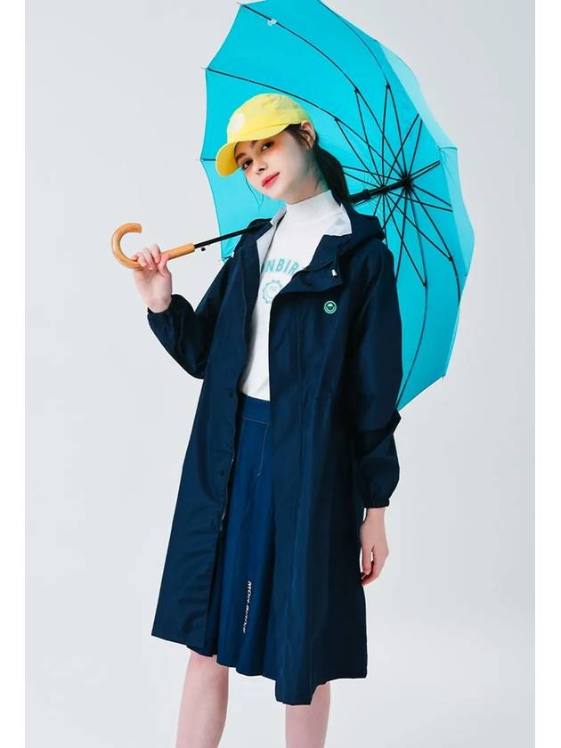 Hooded waist string raincoat NAVY - MONBIRDIE GOLF - BALAAN 6