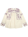 HT2231 22P041E 23EC Women s Embroidery Blouse - ISABEL MARANT - BALAAN 2