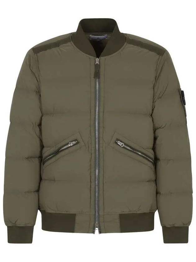 Wappen Logo Bomber Padding Jacket Green - STONE ISLAND - BALAAN 2