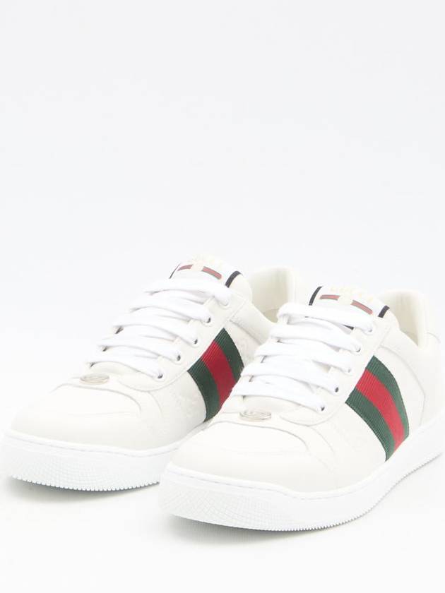 Screener Low Top Sneakers White - GUCCI - BALAAN 3