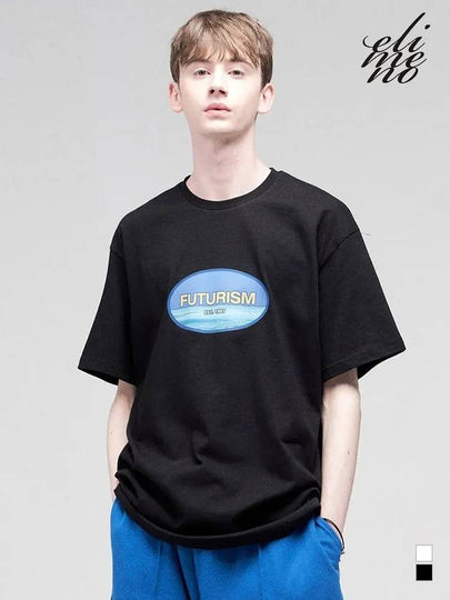 EL Futurism Overfit Short Sleeve T-Shirt Black - ELIMENO - BALAAN 2