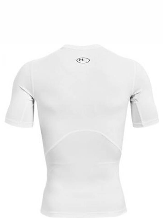 Men's Heart Gear Compression Short Sleeve T-Shirt White - UNDER ARMOUR - BALAAN 3