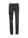 Hummingbird Denim Jeans Black - GUCCI - BALAAN 3