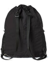 Nylon color matching string backpack Black - THE GREEN LAB - BALAAN 3