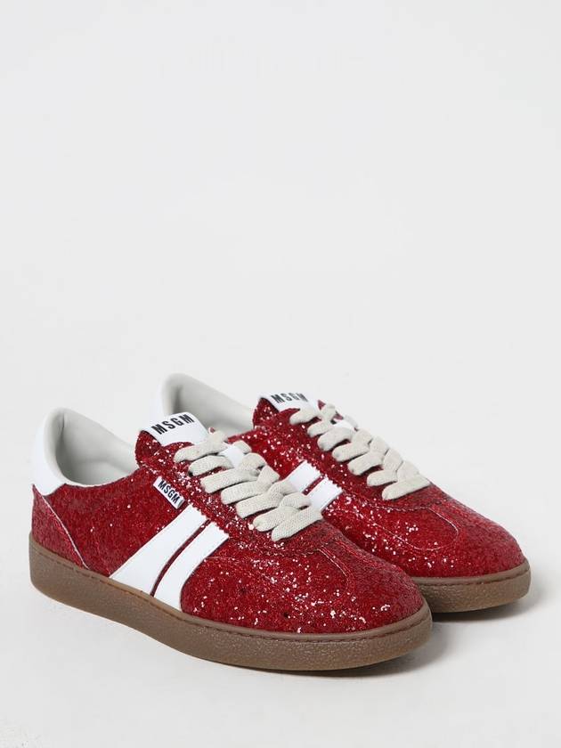 Sneakers Retro Msgm in tessuto glietterato e pelle sintetica - MSGM - BALAAN 2