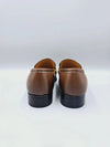 Mirror G Leather Loafers Brown - GUCCI - BALAAN 6