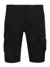 Ottoman Cargo Shorts Black - CP COMPANY - BALAAN 2