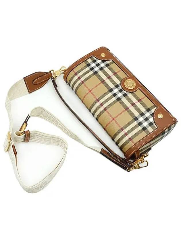 Check Shoulder Bag Beige - BURBERRY - BALAAN 3