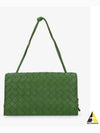 Intrecciato Strap Trio Shoulder Bag Avocado - BOTTEGA VENETA - BALAAN 2