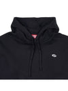 S Rob Doval PJ Oval D Patch Hoodie Black - DIESEL - BALAAN 4