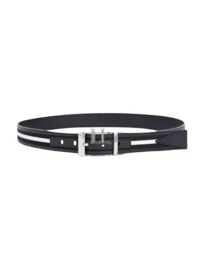 Shiffie Leather Belt Black - BALLY - BALAAN 2