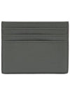 Classic Grain Leather Zipped Card Holder Charcoal - MULBERRY - BALAAN 6