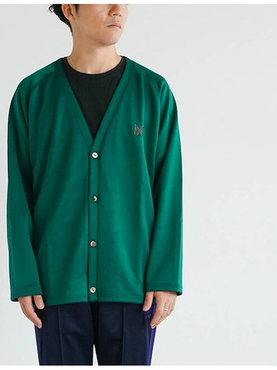 V Neck C PE Bright Jersey Cardigan Green - NEEDLES - BALAAN 2