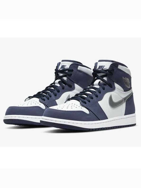 GS Retro High OG Japan Top Sneakers Midnight Navy - NIKE - BALAAN 2