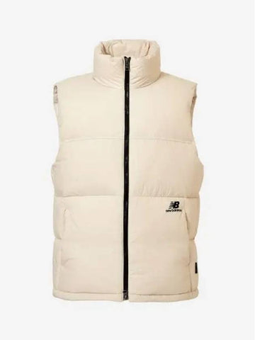 Uni Active Air Down Vest 36 Light Beige - NEW BALANCE - BALAAN 1