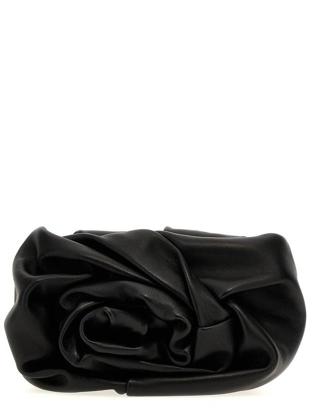 Rose Chain Clutch Bag Black - BURBERRY - BALAAN 2