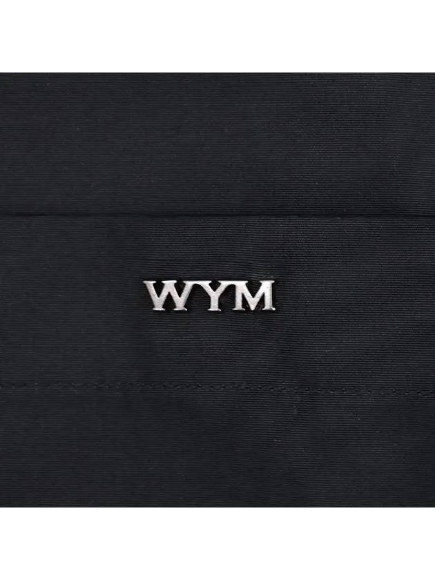 Back Logo Cotton Long Sleeve Shirt Black - WOOYOUNGMI - BALAAN 11