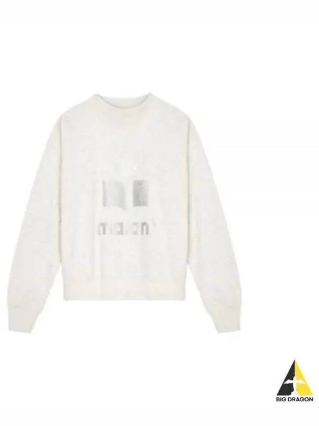 Moby Logo Print Sweatshirt Ecru - ISABEL MARANT - BALAAN 2