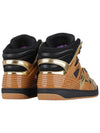 Interlocking G Basket High Top Sneaker Tan Gold - GUCCI - BALAAN 6