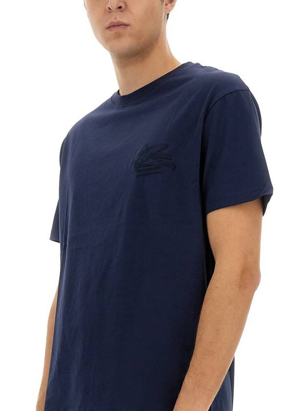 Etro T-Shirt With Logo - ETRO - BALAAN 4