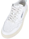 Men's Medalist Leather Low Top Sneakers White - AUTRY - BALAAN 8