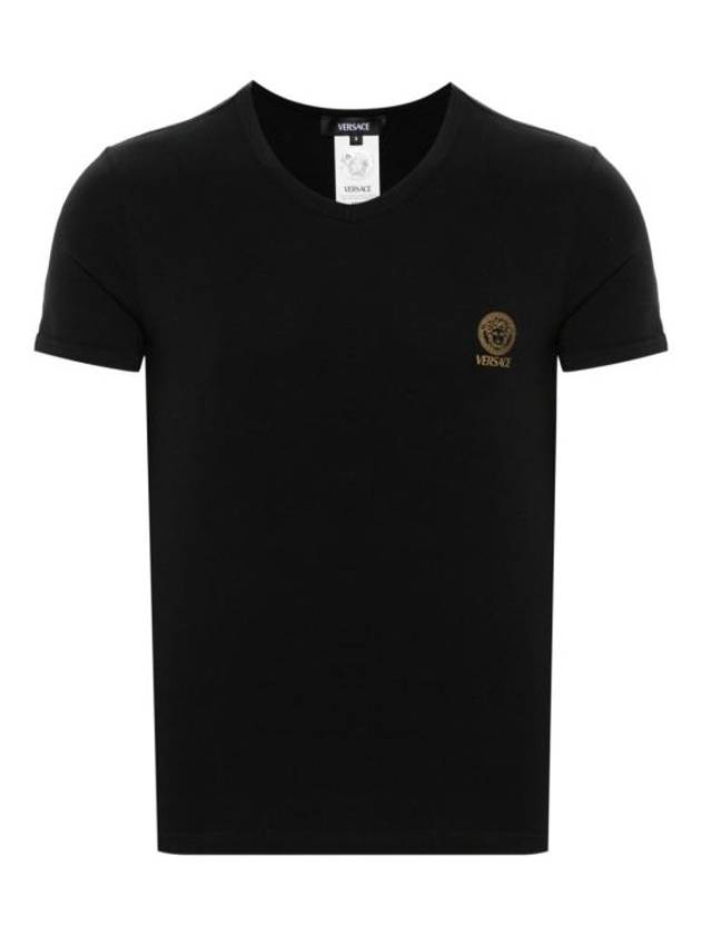 Medusa Head Short Sleeve T-Shirt Black - VERSACE - BALAAN 1