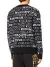 Couture sweatshirt 73GAFM13 73UPM13 MULTILOGO - VERSACE - BALAAN 2