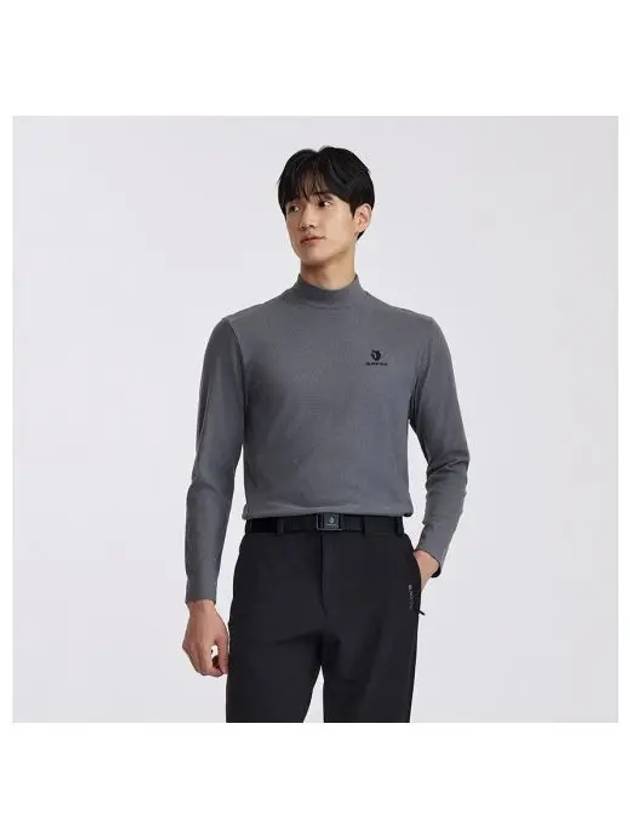 BLACKYAK Men s Makalu Turtleneck T MG - BLACKBROWN - BALAAN 1