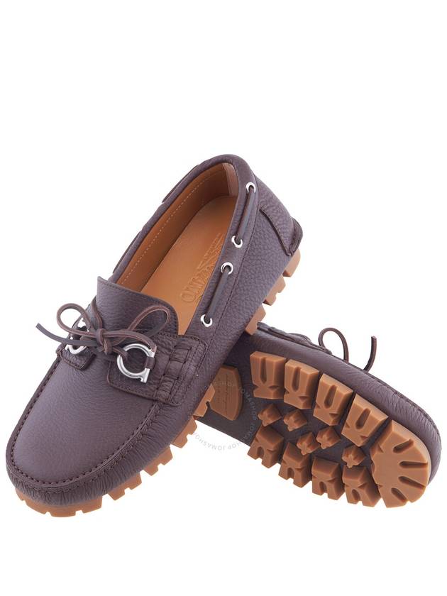 Sailor Moccasins Driving Shoes Brown - SALVATORE FERRAGAMO - BALAAN 3