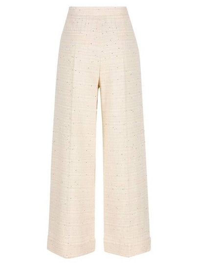 Valentino Garavani Trousers Beige - VALENTINO - BALAAN 2