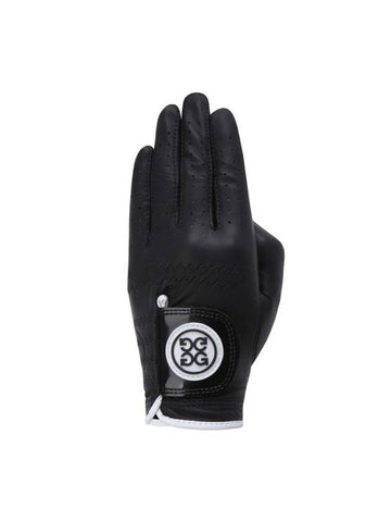 Women s Collection Black Leather Punching Golf Gloves - G/FORE - BALAAN 1