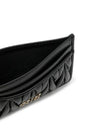 Matelasse Nappa Leather Card Wallet Black - MIU MIU - BALAAN 4