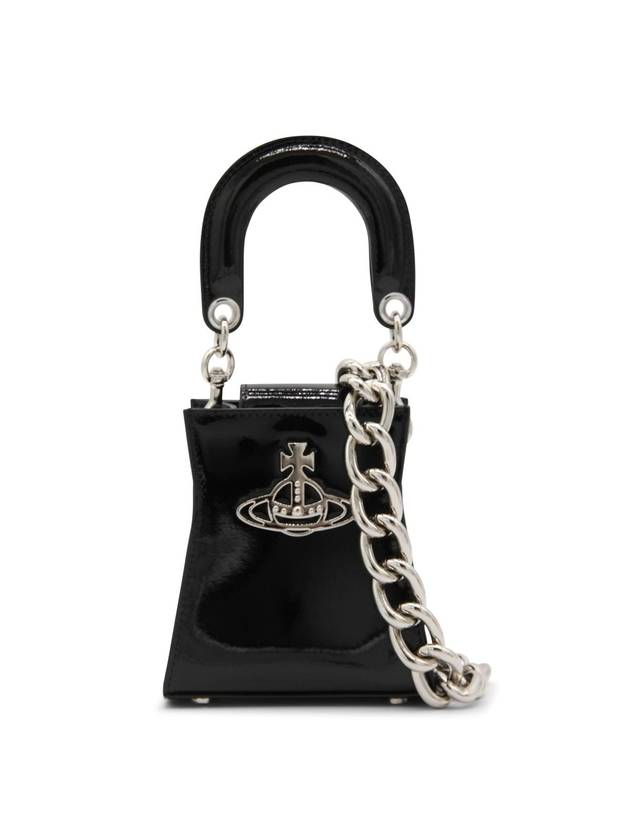 Kelly Chain Tote Bag Black - VIVIENNE WESTWOOD - BALAAN 1