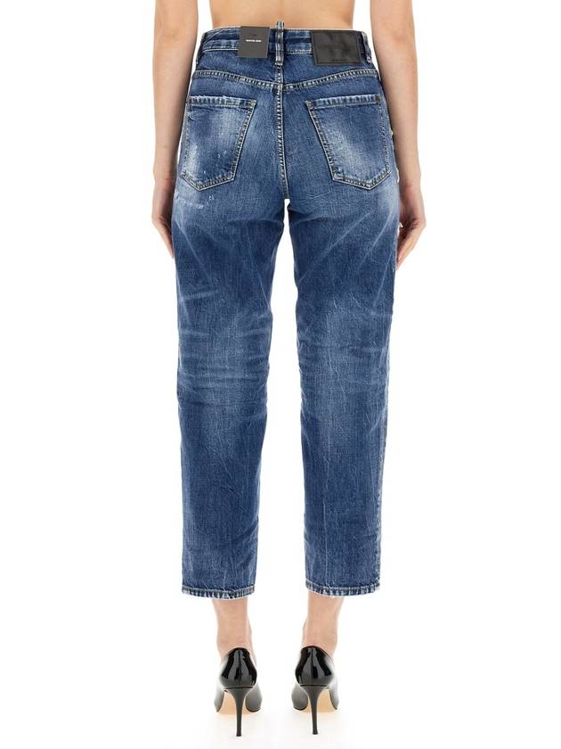 Denim Straight Pants S75LB0869 S30309470 DENIM - DSQUARED2 - BALAAN 3