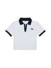 V-Neck Cotton Short Sleeve T-shirt Navy White - SPORTY & RICH - BALAAN 2