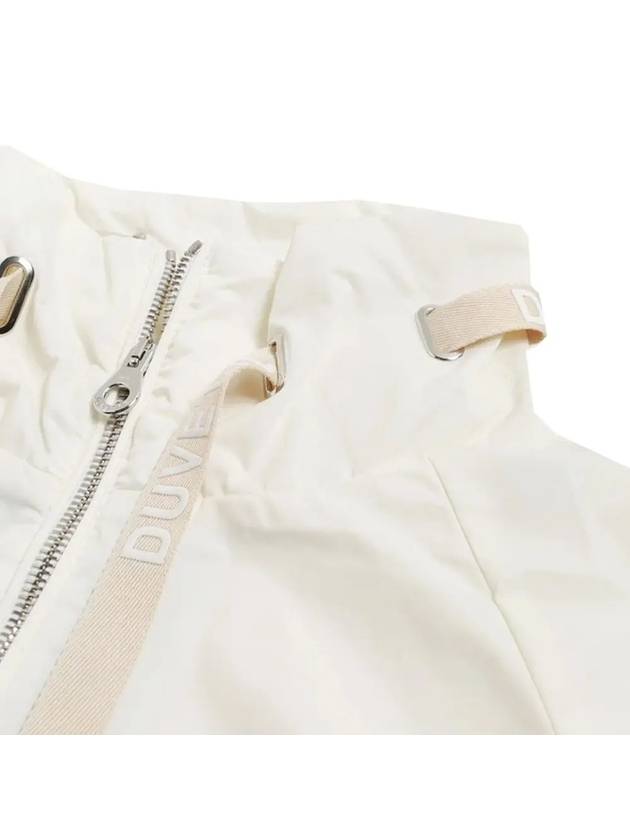 Coggia Drawstring Jacket Light Ivory - DUVETICA - BALAAN 5