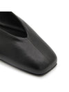 Eva Leather Flat Shoes Black - THE ROW - BALAAN 4