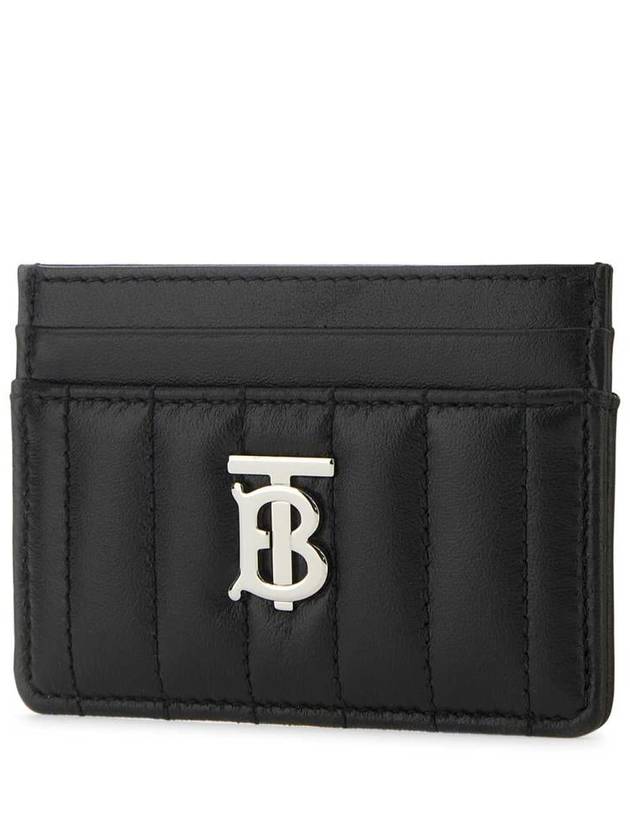 Lola Quilted Card Wallet Black - BURBERRY - BALAAN 3