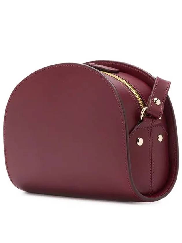 Demi Lune Half Moon Cross Bag Burgundy - A.P.C. - BALAAN 3