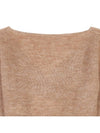 Le Alzou Cropped Mohair Cardigan Light Brown - JACQUEMUS - BALAAN 8