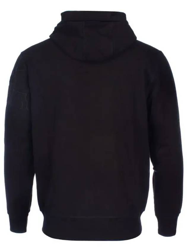 Embroidery Logo Hooded Jacket Black - CP COMPANY - BALAAN 9